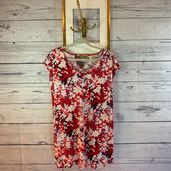 🍀Lucky Brand🍀Floral long shirt Sz:XS - Picture 1 of 7